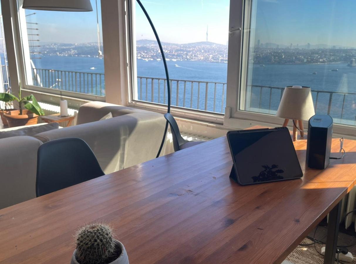 Art Loft , 270* Full Sea View In Cihangir Apartment Istanbul Bagian luar foto