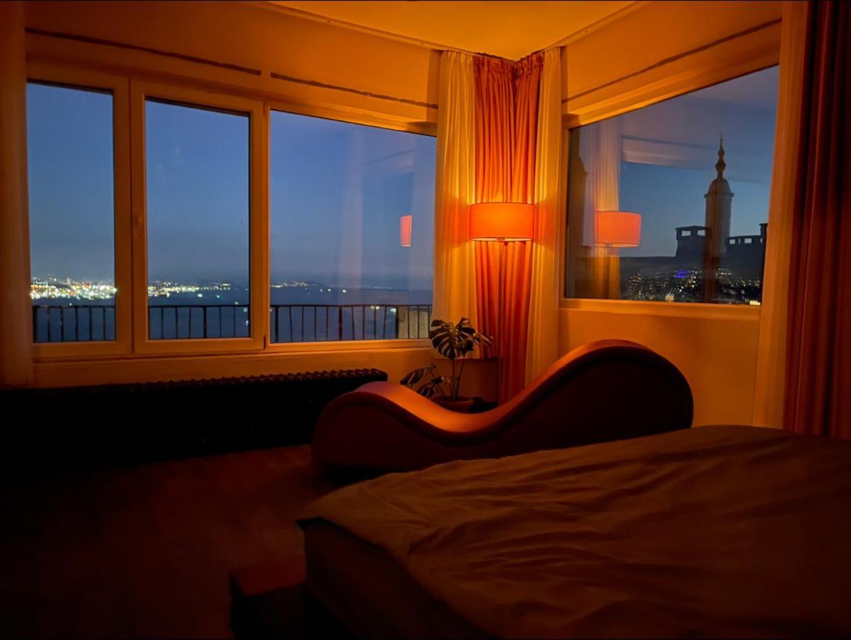 Art Loft , 270* Full Sea View In Cihangir Apartment Istanbul Bagian luar foto