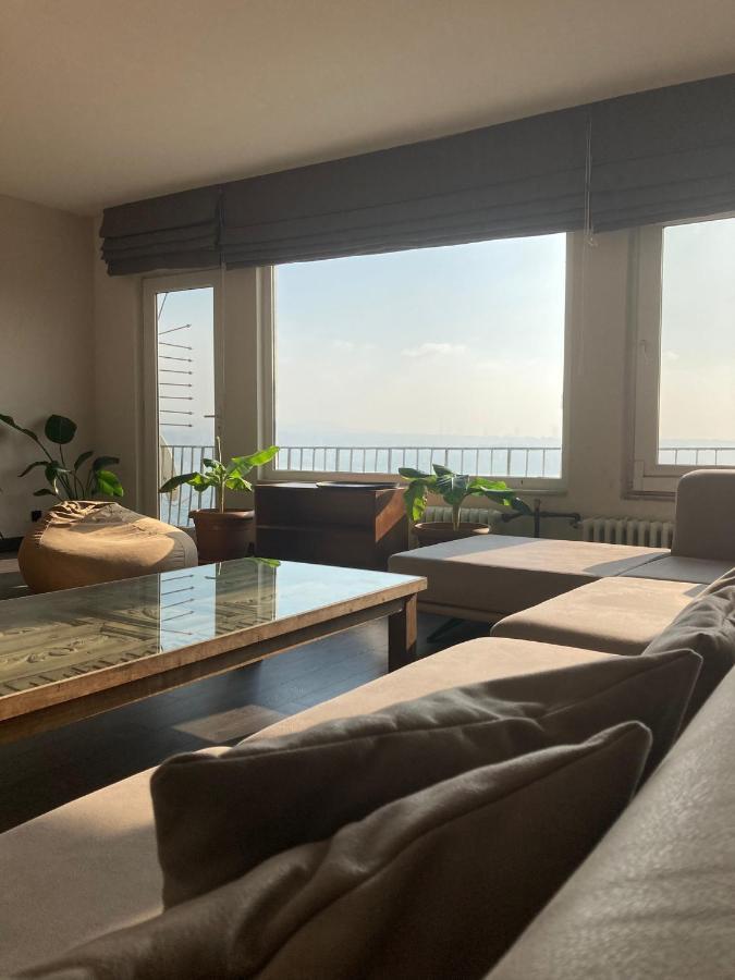 Art Loft , 270* Full Sea View In Cihangir Apartment Istanbul Bagian luar foto